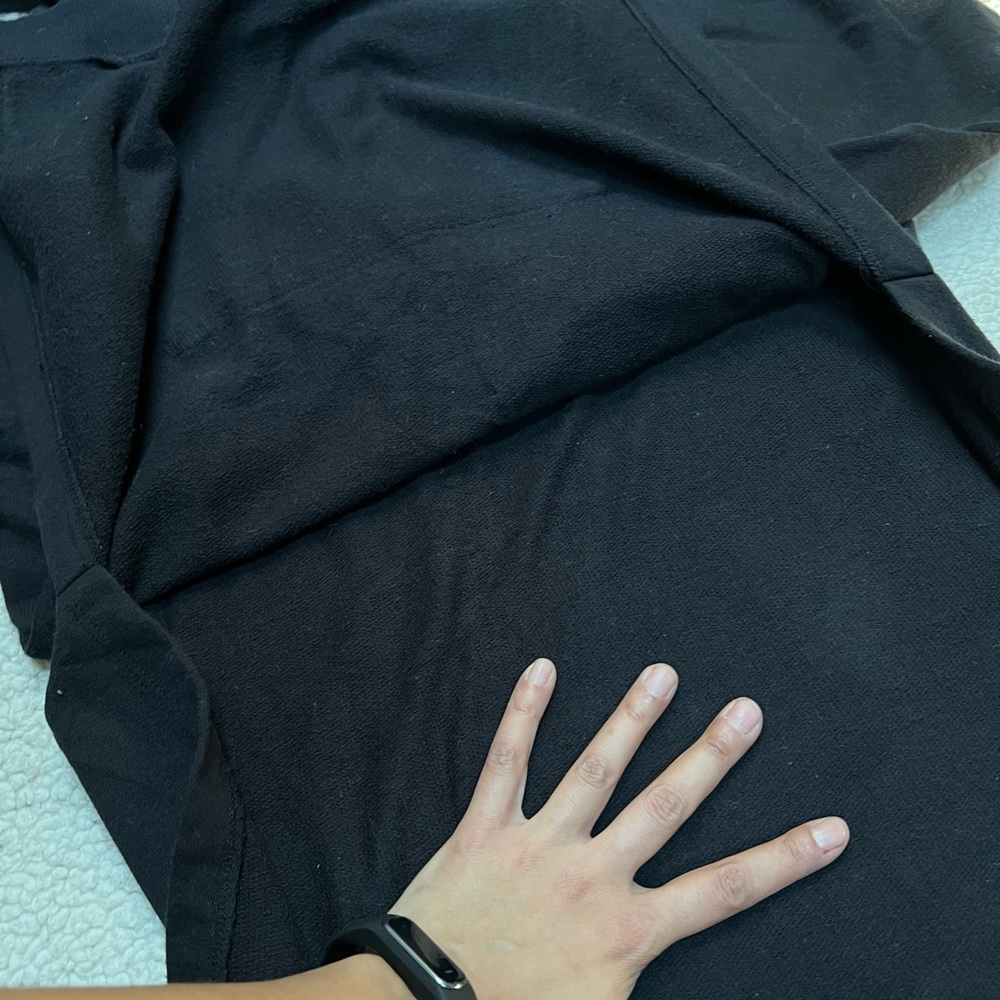 Asos Basic Black Pullover Split Side Hoodie Sweat… - image 5